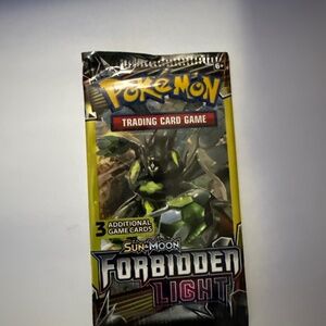 Pokemon TCG: Sun and Moon - Forbidden Light Booster Pack (3 Cards) Factory Seal